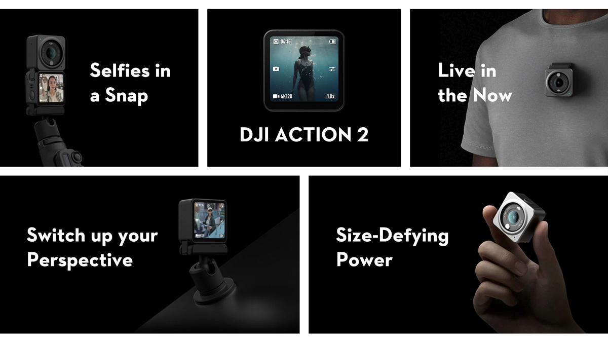 DJI Action 2 Descriptions - More Than Action