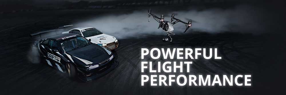 DJI Inspire 2 Powerful Flight Performance