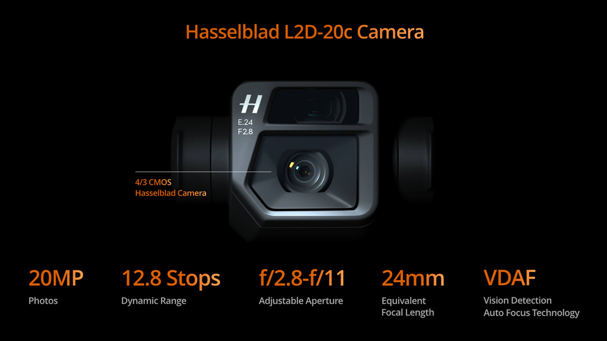 DJI Mavic 3 Descriptions - Hasselblad L2D-20c Camera