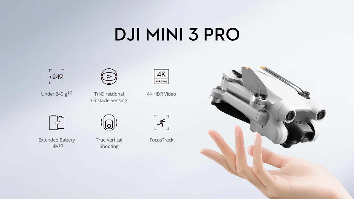 DJI Mini 3 Pro Descriptions - Remarkably Mini