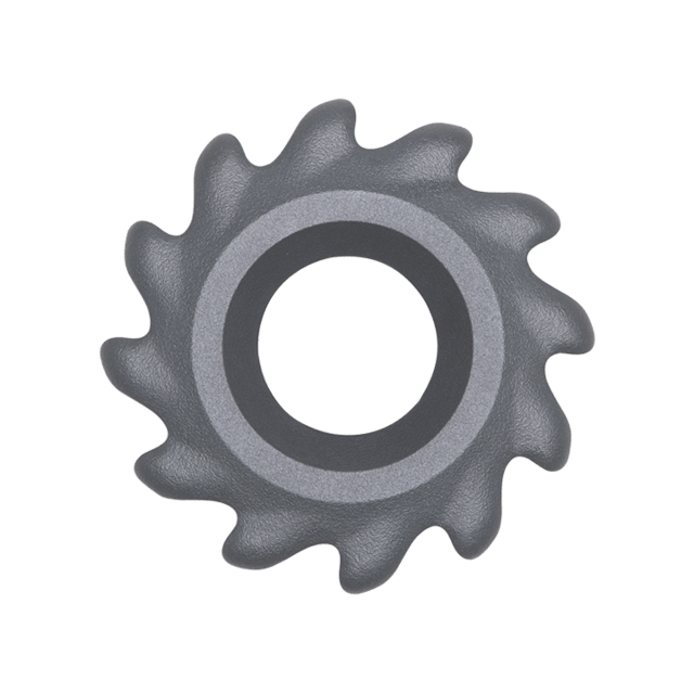 Right-Threaded Outer Hub