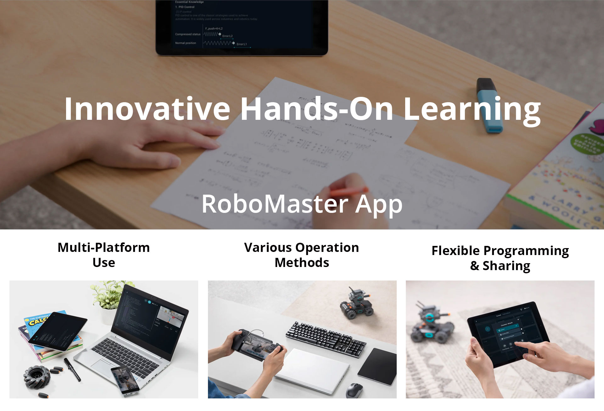DJI RoboMaster S1 Innovative Hands-On Learning and App