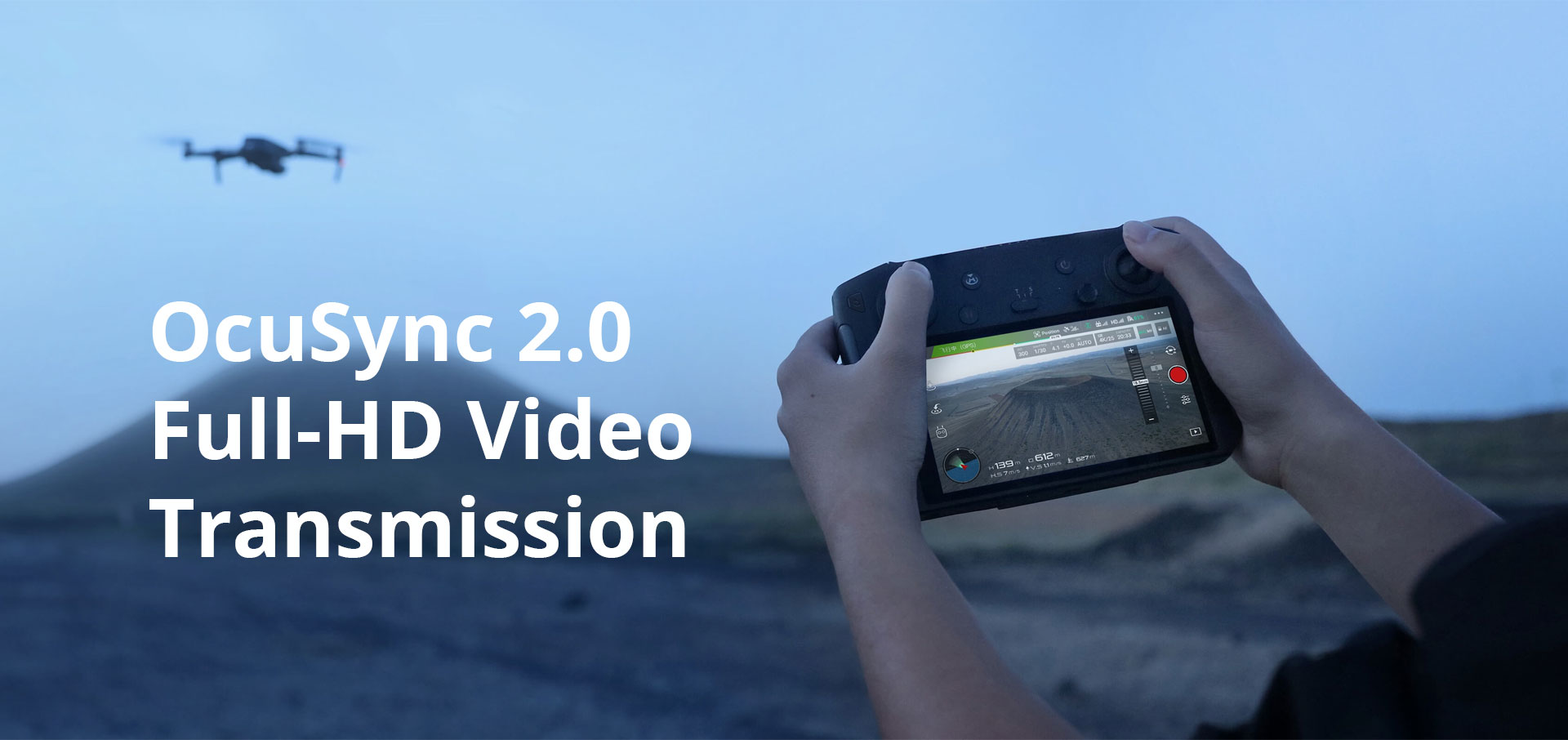 OcuSync 2 Full HD Video Transmission