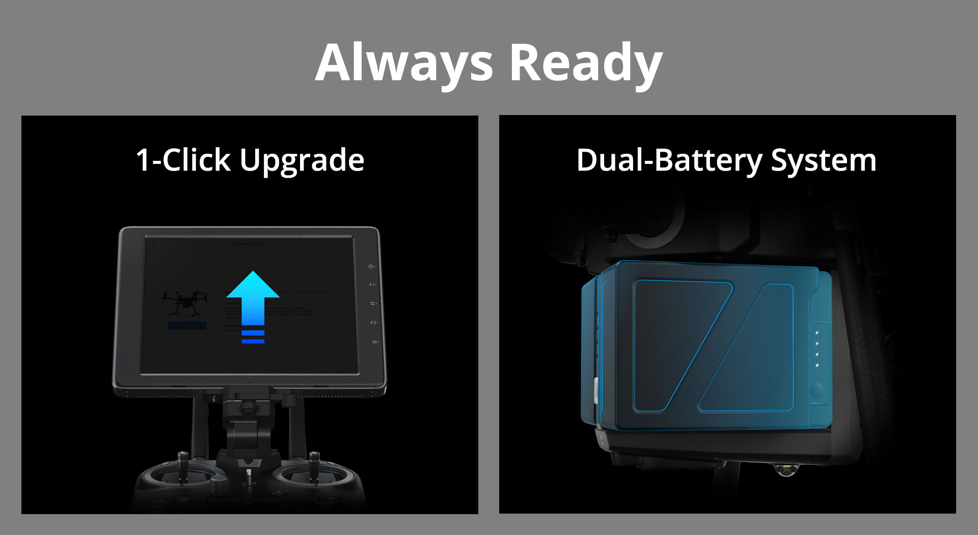DJI Matrice 200 V2 1 Click Upgrade and Dual-Battery System