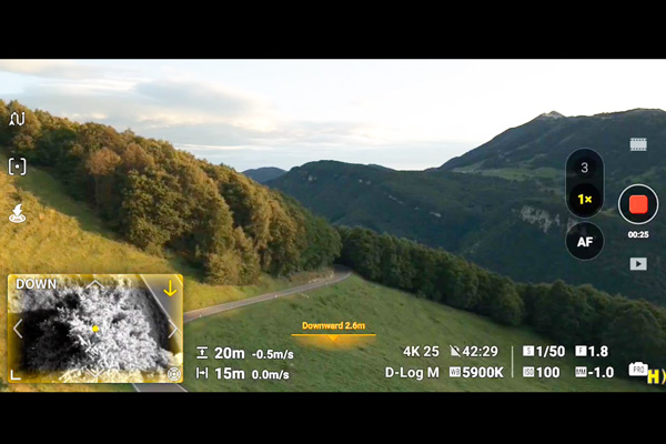 DJI Air 3S Descriptions - Nightscape Omnidirectional Obstacle Sensing