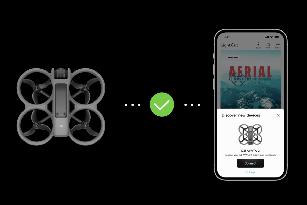DJI Avata 2 Descriptions - Wireless Connection
