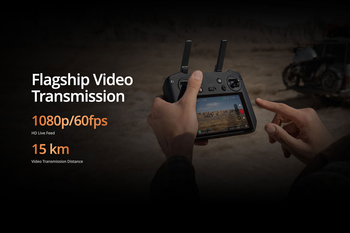 DJI Mavic 3 PRO Descriptions - Flagship Video Transmission
