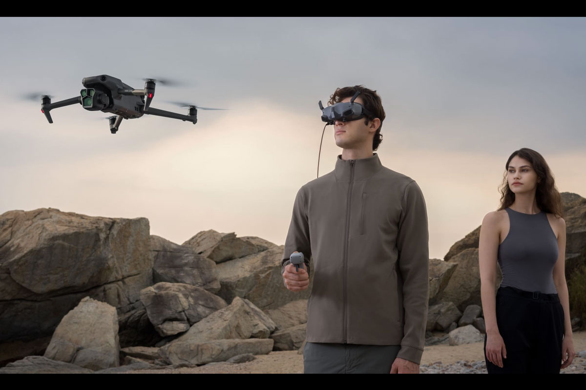 DJI Mavic 3 PRO Descriptions - Experiencing FPV Flight is Easy