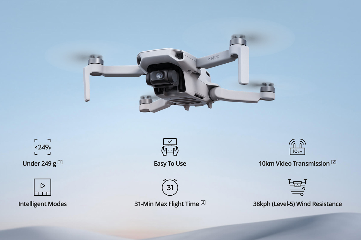 DJI Mini 4K Descriptions - Make your moments fly