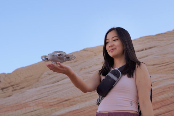 DJI Neo Descriptions - From Your Hand to the Sky — Palm Takeoff