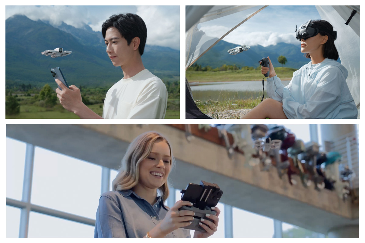 DJI Neo Descriptions - Multiple Control