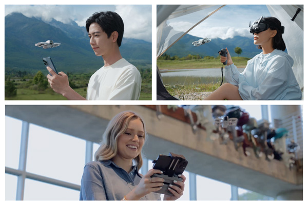 DJI Neo Descriptions - Multiple Control