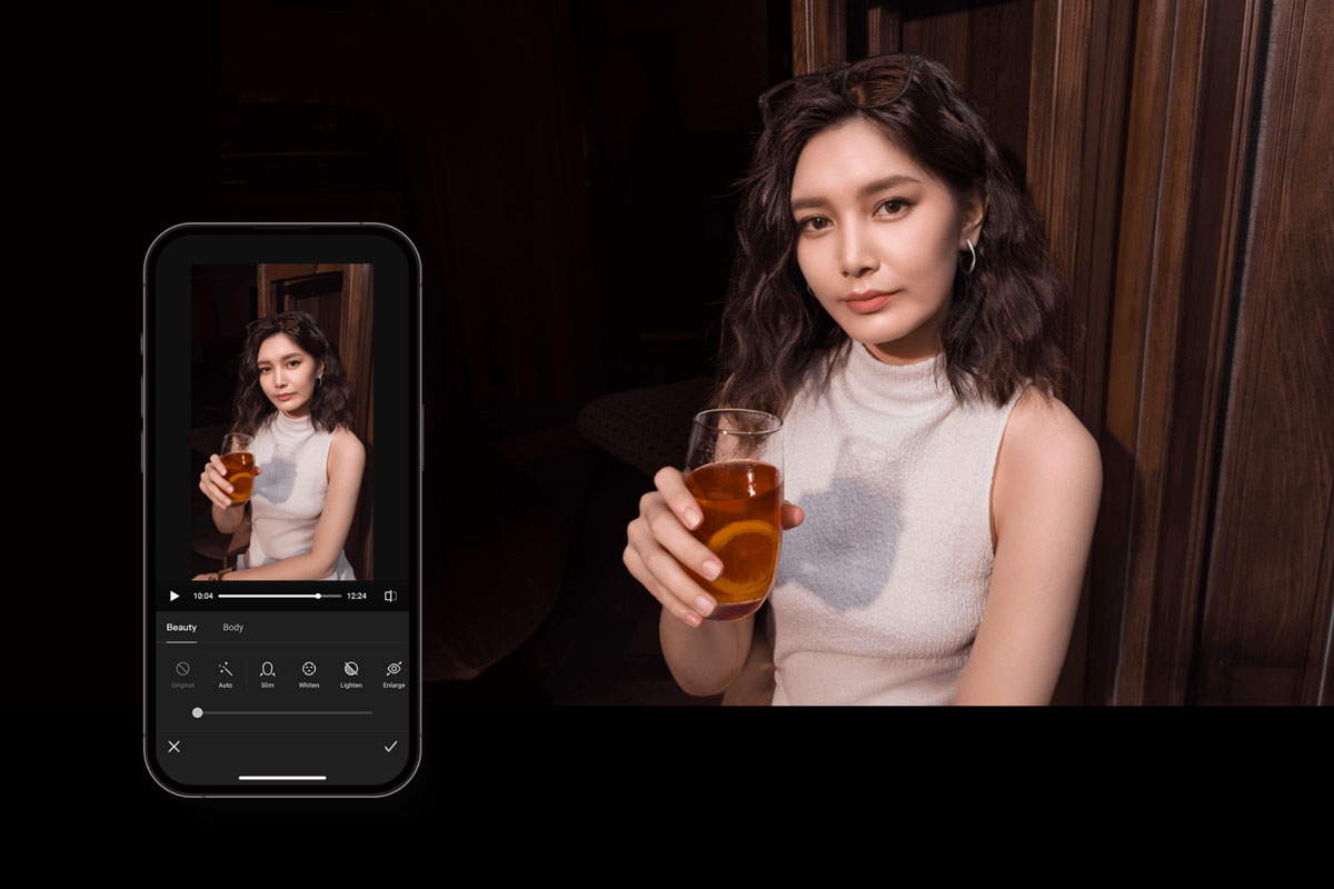 DJI Osmo Pocket 3 Descriptions - Always Shine with Glamour Effects