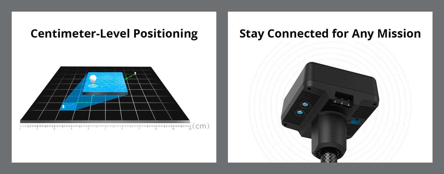 DJI D-RTK 2 Mobile Station Centimeter-Level Positioning and Staying Connected for Any Mission