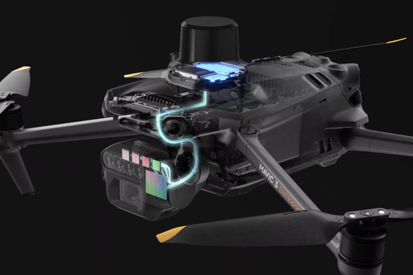 DJI Mavic 3M Descriptions - RTK module