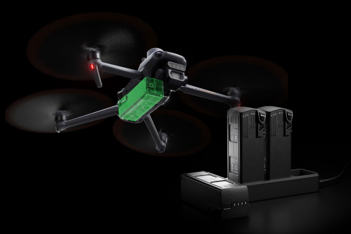 DJI Mavic 3M Descriptions - Battery Life