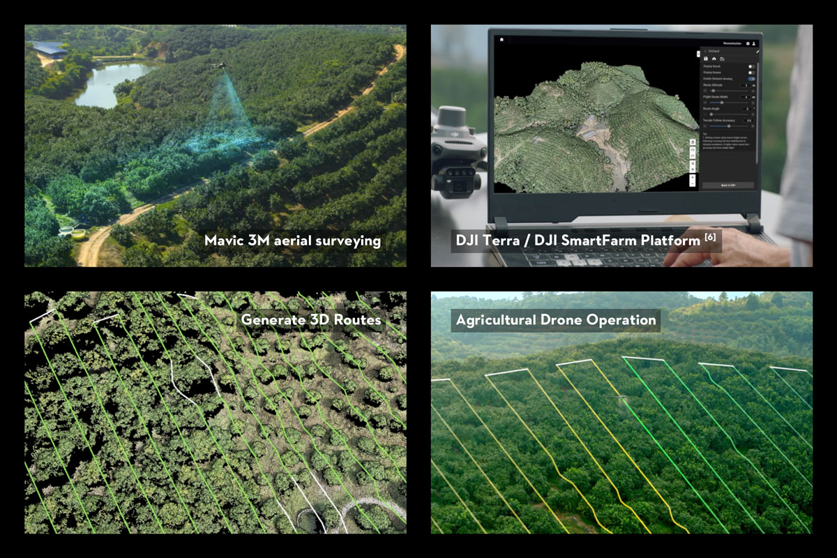 DJI Mavic 3M Descriptions - Applications