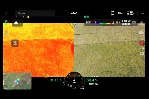 DJI Mavic 3M Descriptions - Intelligent field scouting