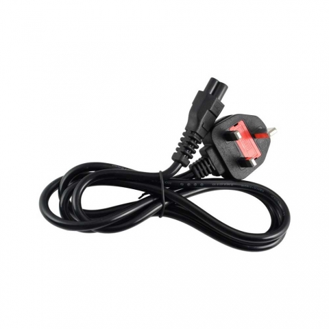 AC Power Cable (IEC320C5 to UK) Black