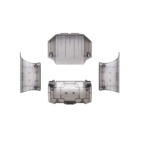 DJI RoboMaster S1 Chassis Armor Kit - Four Piece View